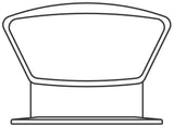Sea Dog Low Profile Cowl Vent (MPN: 727130-3)