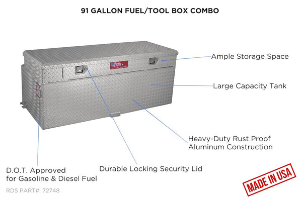 RDS Tanks Auxiliary Fuel Tank (MPN: 72748)