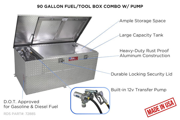 RDS Tanks Liquid Transfer Tank (MPN: 72855)