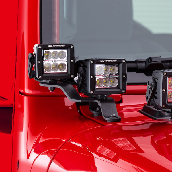 Go Rhino Driving Fog Light Mounting Bracket (MPN: 730231T)