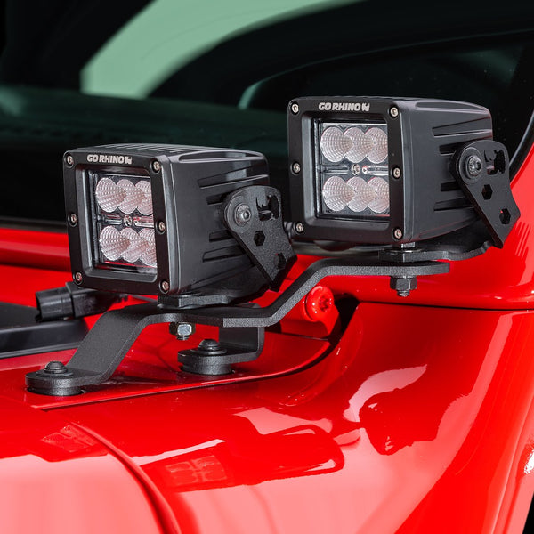 Go Rhino Driving Fog Light Mounting Bracket (MPN: 730231T)