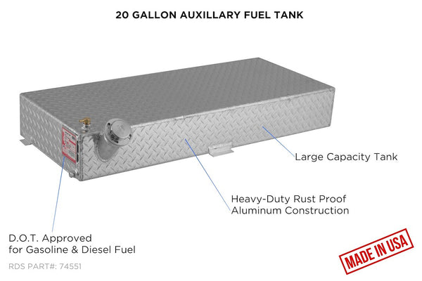 RDS Tanks Auxiliary Fuel Tank (MPN: 74551)