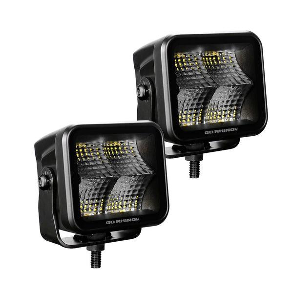 Go Rhino Blackout Series LED Driving Light (MPN: 750200321FCS)
