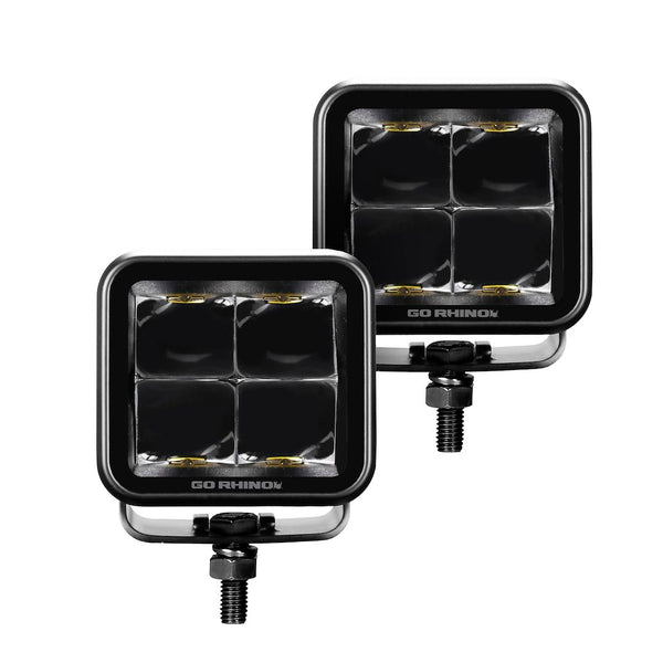 Go Rhino Blackout Series LED Driving Light (MPN: 750200321SCS)