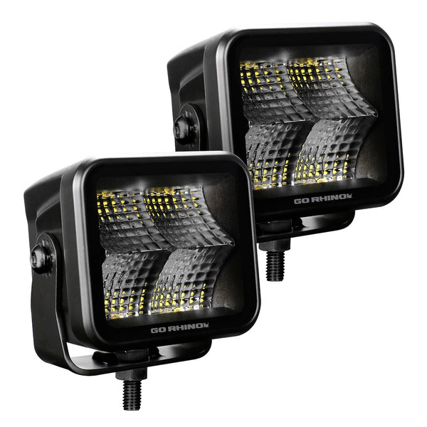Go Rhino Blackout Series LED Driving Light (MPN: 750400321FCS)