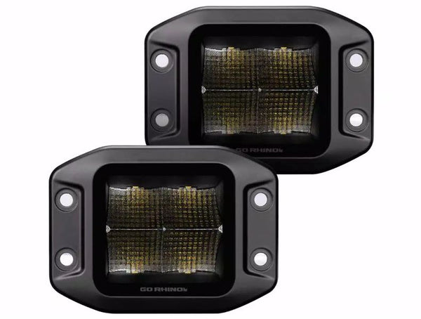 Go Rhino Xplor Blackout Series LED Cube Lights (MPN: 750400321SCF)