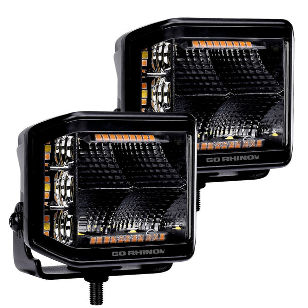 Go Rhino Blackout Series LED Driving Light (MPN: 750700322FCS)