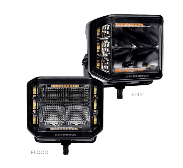 Go Rhino Blackout Series LED Driving Light (MPN: 750700322FCS)