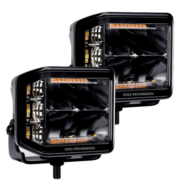 Go Rhino Blackout Series LED Driving Fog Light (MPN: 750700322SCS)