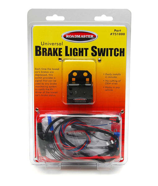 Roadmaster Towed Vehicle Brake Monitor Light Switch Kit (MPN: 751000)
