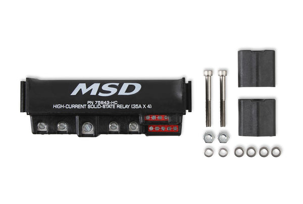 MSD Ignition Solid-State High Current Relay Block (MPN: 75643-HC)