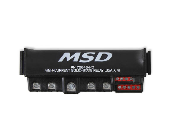 MSD Ignition Solid-State High Current Relay Block (MPN: 75643-HC)