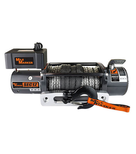 Mile Marker SEC12 Waterproof Recovery Winch (MPN: 76-53251BW)