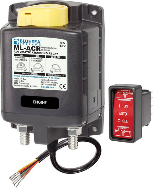 Blue Sea Battery Voltage Sensing Relay (MPN: 7622-BSS)