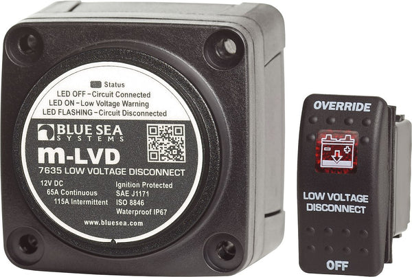 Blue Sea Battery Voltage Sensing Relay (MPN: 7635-BSS)