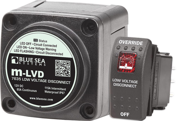 Blue Sea Battery Voltage Sensing Relay (MPN: 7635-BSS)