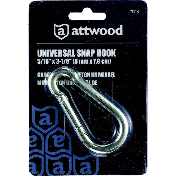 Attwood Marine Spring Loaded Carabiner (MPN: 7651-3)