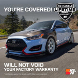 K and N Filters Turbocharger Intercooler Pipe (MPN: 77-1016KC)