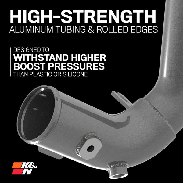 K and N Filters Turbocharger Intercooler Pipe (MPN: 77-1016KC)