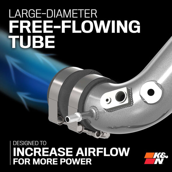 K and N Filters Turbocharger Intercooler Pipe (MPN: 77-1016KC)