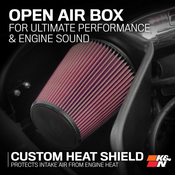 K&N Cold Air Intake System (MPN: 77-1561KP)