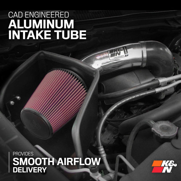 K&N Cold Air Intake System (MPN: 77-1561KP)