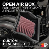 K & N Filters Cold Air Intake System (MPN: 77-2617KC)