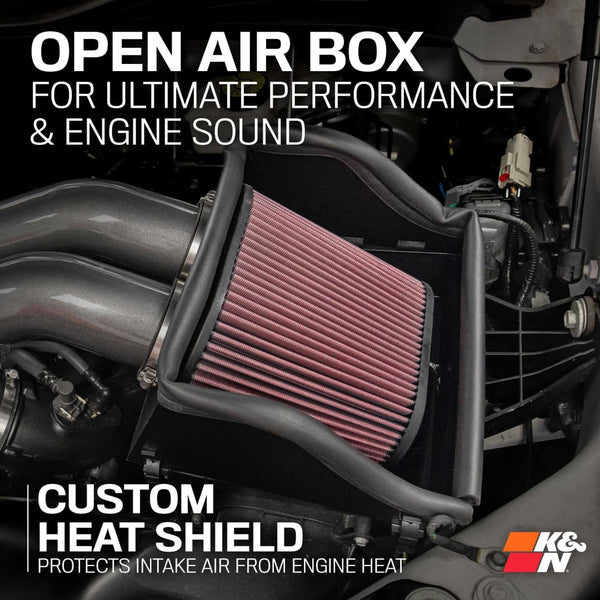 K & N Filters Cold Air Intake System (MPN: 77-2617KC)