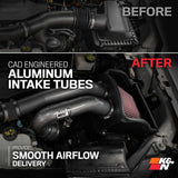 K & N Filters Cold Air Intake System (MPN: 77-2617KC)