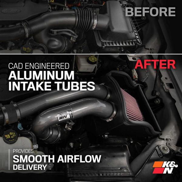 K & N Filters Cold Air Intake System (MPN: 77-2617KC)