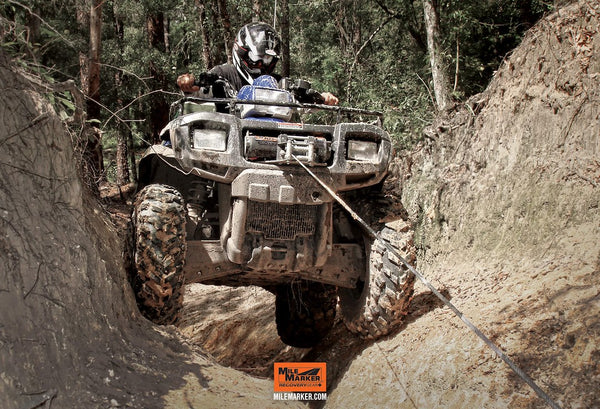 Mile Marker Waterproof ATV UTV Winch (MPN: 77-50105BW)