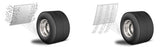 Putco Mud Skins Hex Shield Mud Flaps (MPN: 78050)