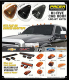 Pacer Performance Hi-Five Cab Roof Lights (MPN: 79-620)
