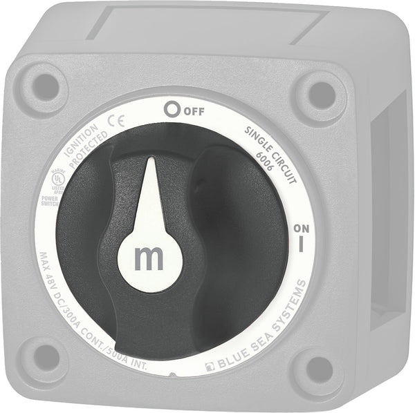 Blue Sea Systems Battery Disconnect Switch Knob (MPN: 7901200-BSS)