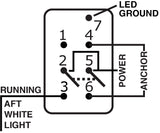 Blue Sea Multi Purpose Switch (MPN: 7936-BSS)