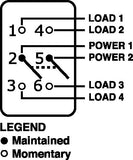 Blue Sea Multi Purpose Switch (MPN: 8284-BSS)