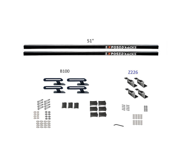 Exposed Racks Roof Rack Weekender (MPN: 8-00-7666-BK)