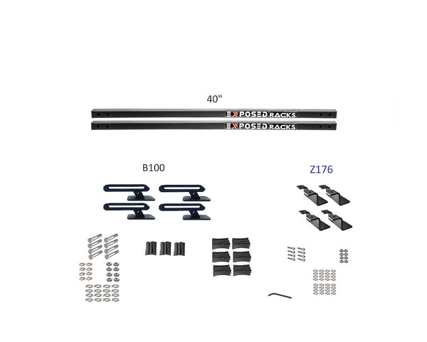 Exposed Racks Roof Rack Weekender (MPN: 8-00-8660-BK)