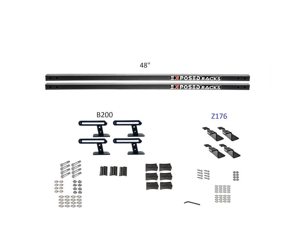 Exposed Racks Roof Rack Weekender (MPN: 8-00-8683-BK)
