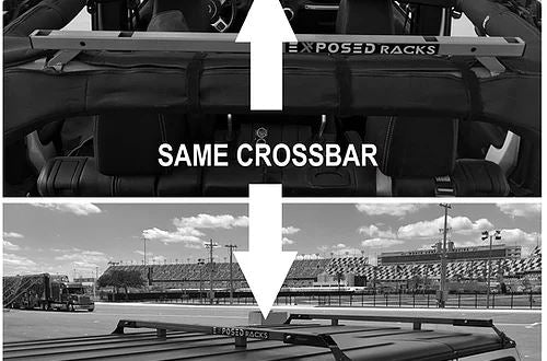 Exposed Racks Roof Rack Cross Bar (MPN: 8-00-9602-BK)