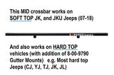 Exposed Racks Roof Rack Cross Bar (MPN: 8-00-9602-BK)