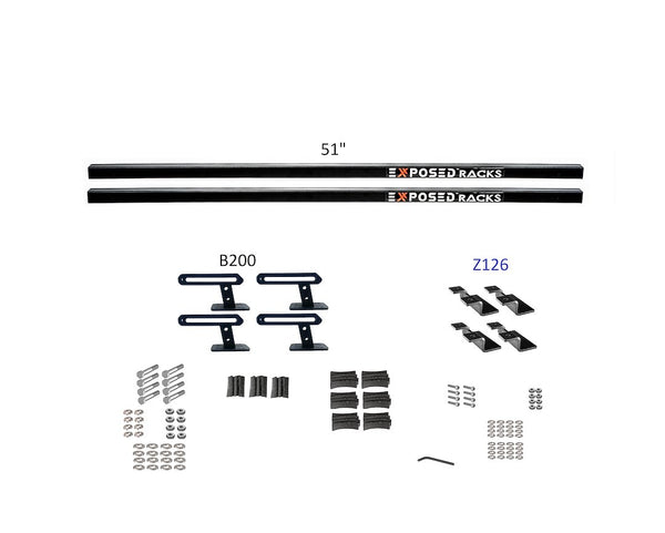 Exposed Racks Roof Rack Weekender (MPN: 8-00-9686-BK)