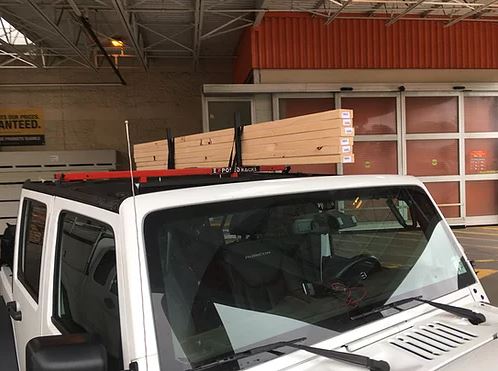 Exposed Racks Roof Rack System (MPN: 8-00-9704-RD)
