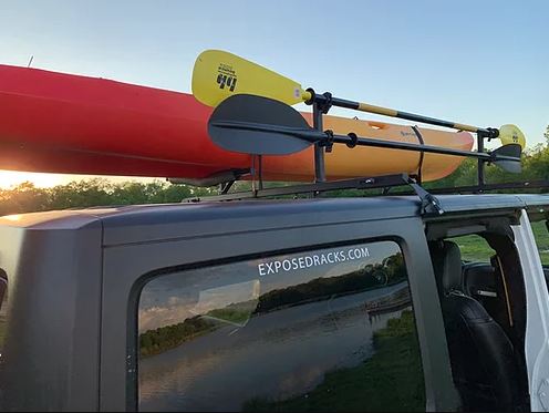 Exposed Racks Roof Rack Cross Bar Cargo Holder (MPN: 8-00-9809)