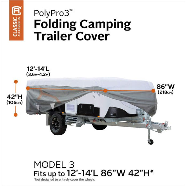 Classic Accessories Pop Up Camper Cover (MPN: 80-040-163106-00)