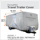Classic Accessories PermaPRO Travel Trailer Cover (MPN: 80-134-141001-00)