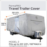 Classic Accessories PermaPRO Travel Trailer Cover (MPN: 80-135-151001-00)