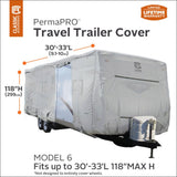 Classic Accessories PermaPRO Travel Trailer Cover (MPN: 80-139-191001-00)