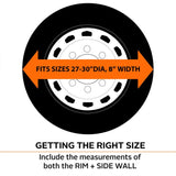 Classic Accessories Tire Cover (MPN: 80-243-040402-00)