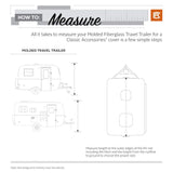 Classic Accessories Travel Trailer Cover (MPN: 80-295-153101-RT)